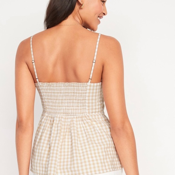 Gingham cami top - Picture 2 of 4